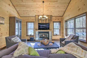 Airy Ellijay Home with Spacious Creekside Deck!